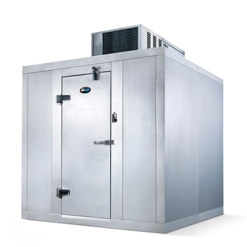 Amerikooler QC061277**NBSC 6' x 12' Indoor Walk-In Cooler w/ Top-Mounted Compressor - No Floor