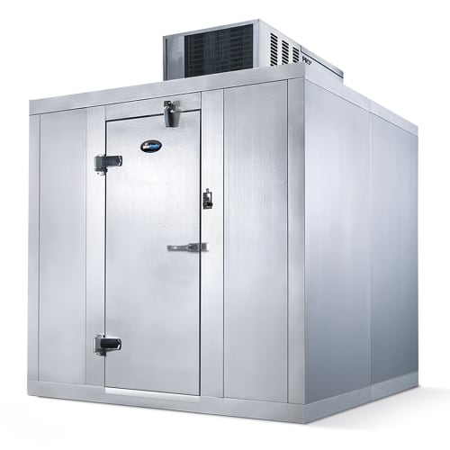 Amerikooler QC061272**NBSC 6' x 12' Indoor Walk-In Cooler w/ Top-Mounted Compressor - No Floor