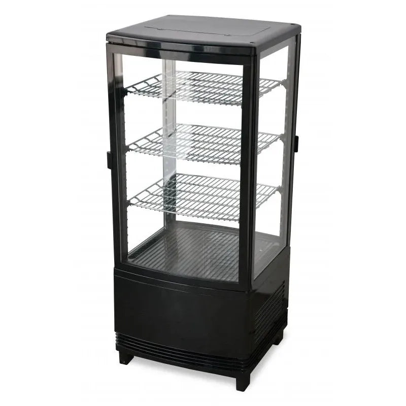 BakeMax BMRCD Titan Series Countertop Refrigerated Display Case – Single & Double Door Options.