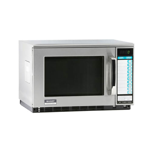 Sharp R-22GTF 1200w Commercial Microwave w/ Touch Pad - 120v