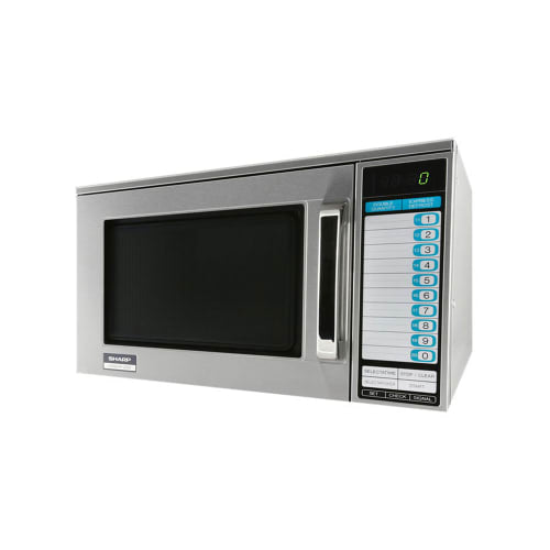 Sharp R-22GTF 1200w Commercial Microwave w/ Touch Pad - 120v