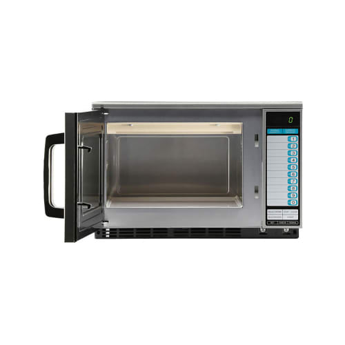 Sharp R-25JTF 2100w Commercial Microwave Oven w/ Touch Pad - 208-230v