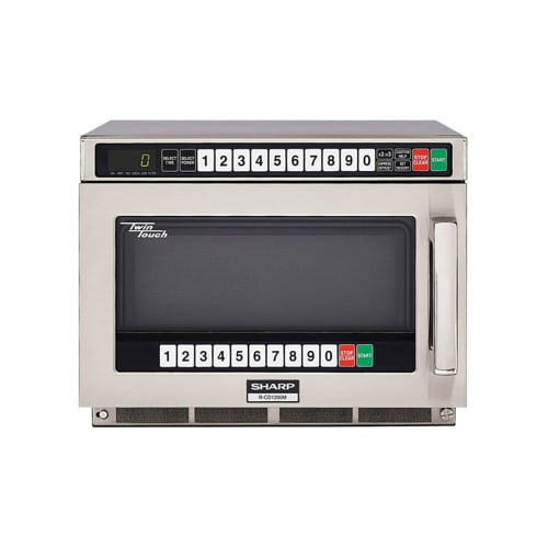 Sharp R-CD1200M 1200w TwinTouch™ Commercial Microwave w/ Touch Pad - 120v