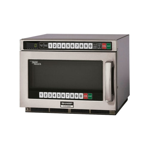 Sharp R-CD1800M 1800w TwinTouch™ Commercial Microwave w/ Touch Pad - 208-230v