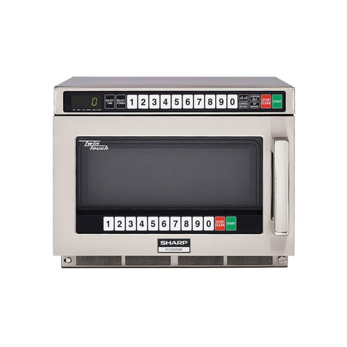 Sharp R-CD2200M 2200w TwinTouch™ Commercial Microwave w/ Touch Pad - 208-230v