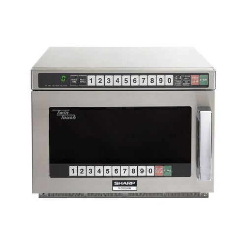 Sharp R-CD2200M 2200w TwinTouch™ Commercial Microwave w/ Touch Pad - 208-230v