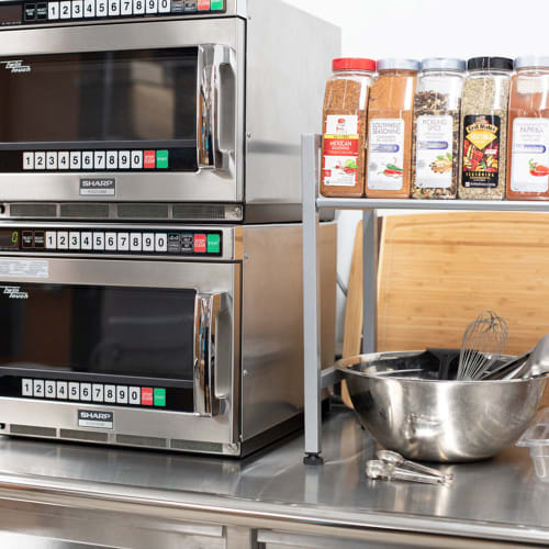 Sharp R-CD2200M 2200w TwinTouch™ Commercial Microwave w/ Touch Pad - 208-230v