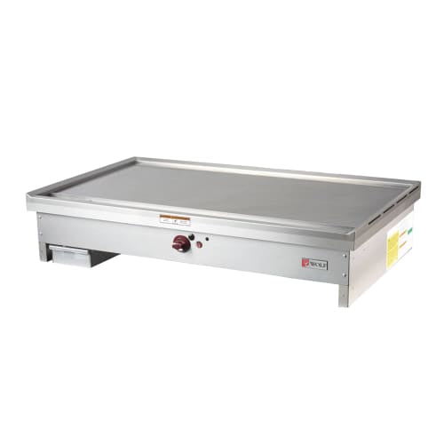 Wolf TYG48C 48" Drop in Teppanyaki Griddle w/ 3/4" Polished Steel Plate - Natural Gas