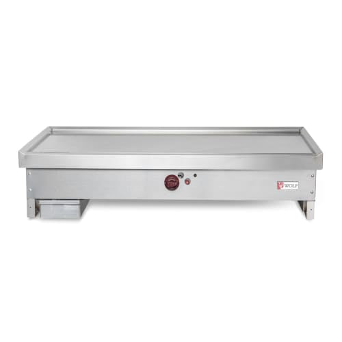 Wolf TYG48C 48" Drop in Teppanyaki Griddle w/ 3/4" Polished Steel Plate - Natural Gas