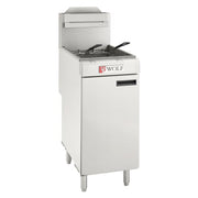 Wolf WF400 Gas Fryer - (1) 50 lb Vat, Floor Model, Liquid Propane
