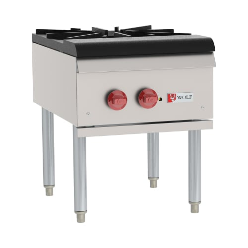 Wolf WSPR1 1 Burner Stock Pot Range, Natural Gas