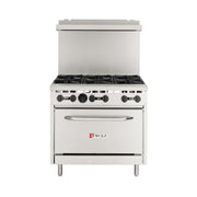 Wolf WX36-6BP 36" 6 Burner Gas Range w/ Standard Oven, Liquid Propane