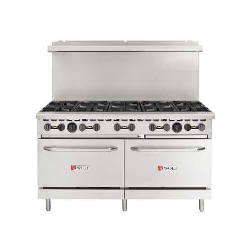 Wolf WX60-10BP 60" 10 Burner Gas Range w/ (2) Standard Ovens, Liquid Propane