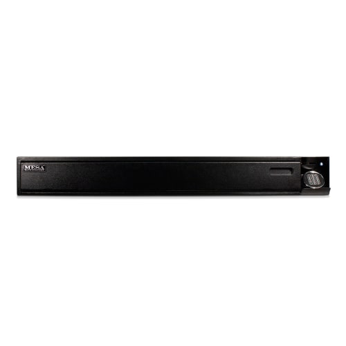 Mesa MUBG652E Under Bed Gun Safe w/ Electronic Lock - 51"W x 14.6"D x 6"H, Steel, Black