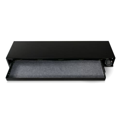 Mesa MUBG652E Under Bed Gun Safe w/ Electronic Lock - 51"W x 14.6"D x 6"H, Steel, Black