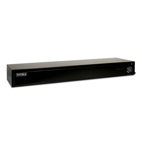 Mesa MUBG652E Under Bed Gun Safe w/ Electronic Lock - 51"W x 14.6"D x 6"H, Steel, Black