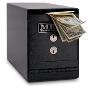 Mesa MUC2K .2 cu ft Under Desk Safe w/ Deposit Slot & Key Lock