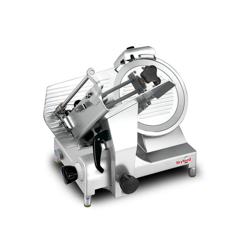 Skyfood 312EC1 12" Premium Food Slicer | Belt Driven 0.35 HP Anodized Aluminum