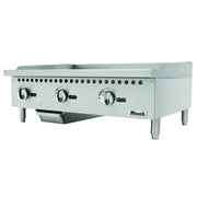 Migali C-G36 36" Gas Griddle w/ Manual Controls - 3/4" Steel Plate, Natural Gas
