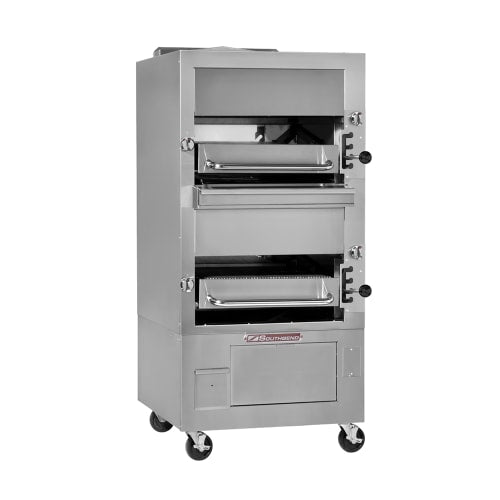 Southbend 234R Radiant Broiler, Double Deck, Stainless w/ Aluminum Back, Liquid Propane