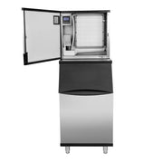 MoTak KT-MIH-360/KT-IB-310 361 lb Half Cube Ice Machine w/ Bin - 310 lb Storage, Air Cooled, 115 V