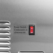 MoTak KT-UI-120 22"W Full Cube Undercounter Ice Machine - 120 lbs/day, Air Cooled