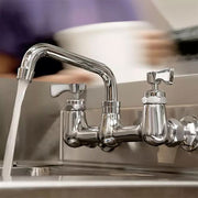 Krowne 14-812L Splash Mount Faucet w/ 12" Swing Nozzle