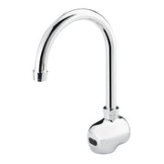 Krowne 16-191 Wall Mount Electronic Faucet - Single Hole, Gooseneck Spout