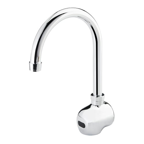 Krowne 16-191 Wall Mount Electronic Faucet - Single Hole, Gooseneck Spout