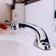 Krowne 16-197 Deck Mount Electronic Faucet - 4" Centers, Fixed Spout, Battery Operated