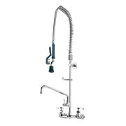 Krowne 17-109WL 36"H Wall Mount Pre Rinse Faucet - 1 1/5 GPM, Base with Nozzle