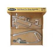 Krowne 17-109WL 36"H Wall Mount Pre Rinse Faucet - 1 1/5 GPM, Base with Nozzle