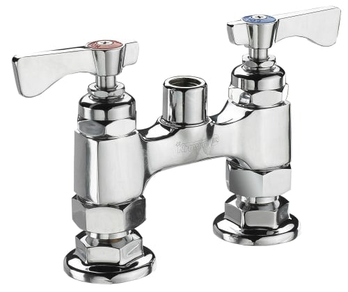Krowne 21-204L Low Lead Royal Series Deck Mount Base w/ 4" Center, Pre-Rinse