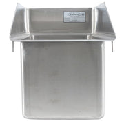 Krowne HS-1220 Drop-in Commercial Hand Sink w/ 10 3/8"L x 14"W x 9"D Bowl, Gooseneck Faucet