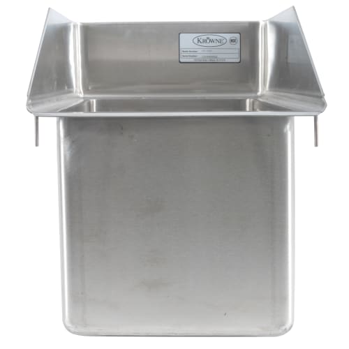 Krowne HS-1220 Drop-in Commercial Hand Sink w/ 10 3/8"L x 14"W x 9"D Bowl, Gooseneck Faucet