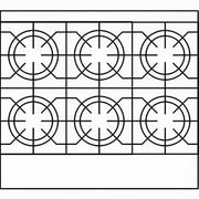 American Range AR-6 36" 6 Burner Gas Range w/ Standard Oven, Liquid Propane