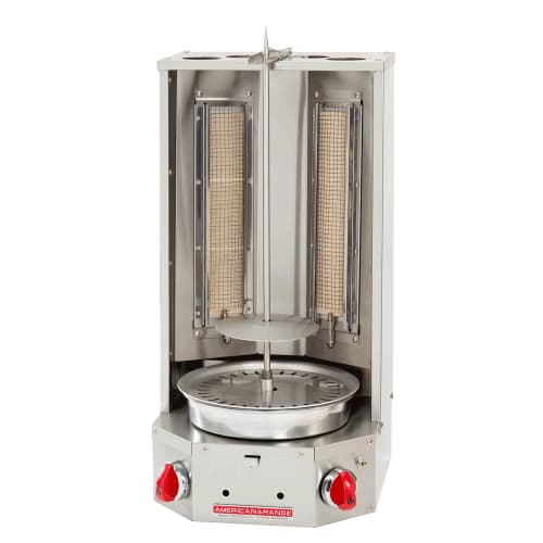 American Range AVB-2E Gas Gyro Machine w/ 30 lb Capacity - (1) Burner, Stainless Steel, Natural Gas