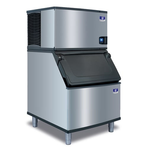 Manitowoc Ice IDT0300A/D400 305 lb Indigo NXT™ Full Cube Ice Machine w/ Bin - 365 lb Storage, Air Cooled, 115v