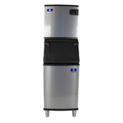 Manitowoc Ice IDT0420A/D420 470 lb Indigo NXT™ Full Cube Ice Machine w/ Bin - 383 lb Storage, Air Cooled, 115v
