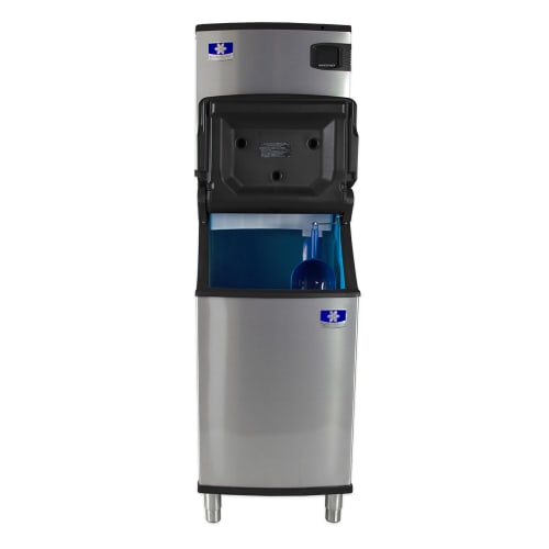 Manitowoc Ice IDT0420A/D420 470 lb Indigo NXT™ Full Cube Ice Machine w/ Bin - 383 lb Storage, Air Cooled, 115v