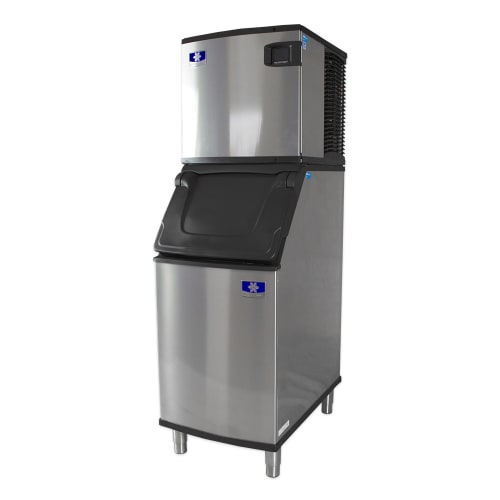 Manitowoc Ice IDT0420A/D420 470 lb Indigo NXT™ Full Cube Ice Machine w/ Bin - 383 lb Storage, Air Cooled, 115v