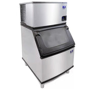 Manitowoc Ice IDT0450A/D400 470 lb Indigo NXT™ Full Cube Ice Machine w/ Bin - 365 lb Storage, Air Cooled, 115v