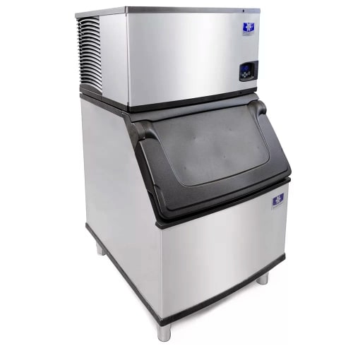 Manitowoc Ice IDT0450A/D400 470 lb Indigo NXT™ Full Cube Ice Machine w/ Bin - 365 lb Storage, Air Cooled, 115v