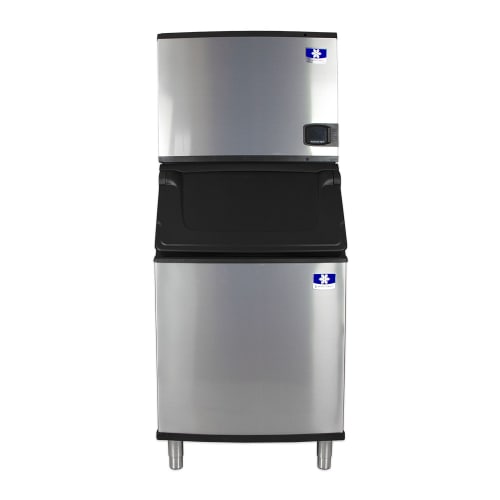 Manitowoc Ice IDT0450A/D570 470 lb Indigo NXT™ Full Cube Ice Machine w/ Bin - 532 lb Storage, Air Cooled, 115v