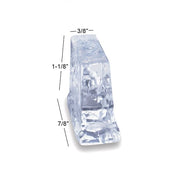 Manitowoc Ice IYT0500A/D570 550 lb Indigo NXT™ Half Cube Ice Machine w/ Bin - 532 lb Storage, Air Cooled, 115v