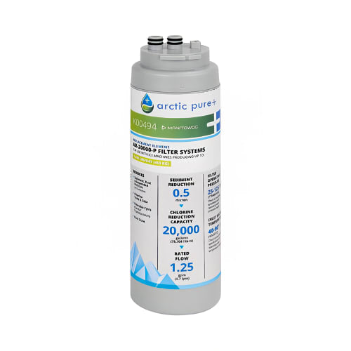 Manitowoc Ice K00494 Replacement Water Filter Cartridge for AR-20000-P Filter