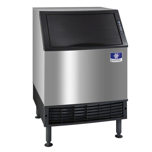 Manitowoc Ice UYF0190A 26"W Half Cube NEO Undercounter Ice Machine - 193 lbs/day, Air Cooled