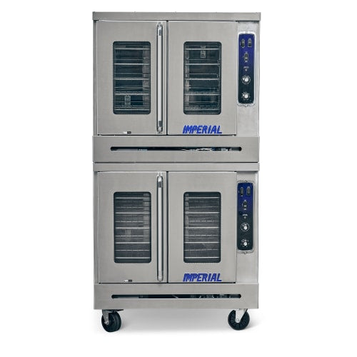 Imperial PCVG-2 Double Full Size Liquid Propane Gas Convection Oven - 140,000 BTU