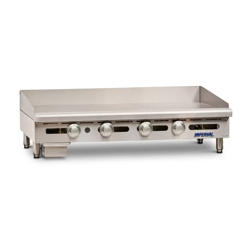 Imperial ITG-48 48" Gas Griddle w/ Thermostatic Controls - 1" Steel Plate, Liquid Propane