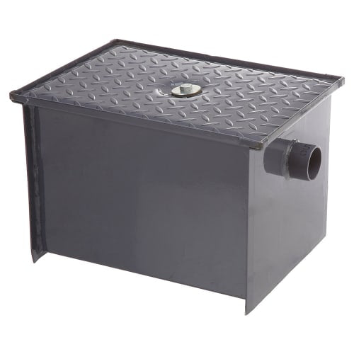 John Boos GT-14 Grease Interceptor w/ 7 lb GPM Capacity, Carbon Steel, Size #14